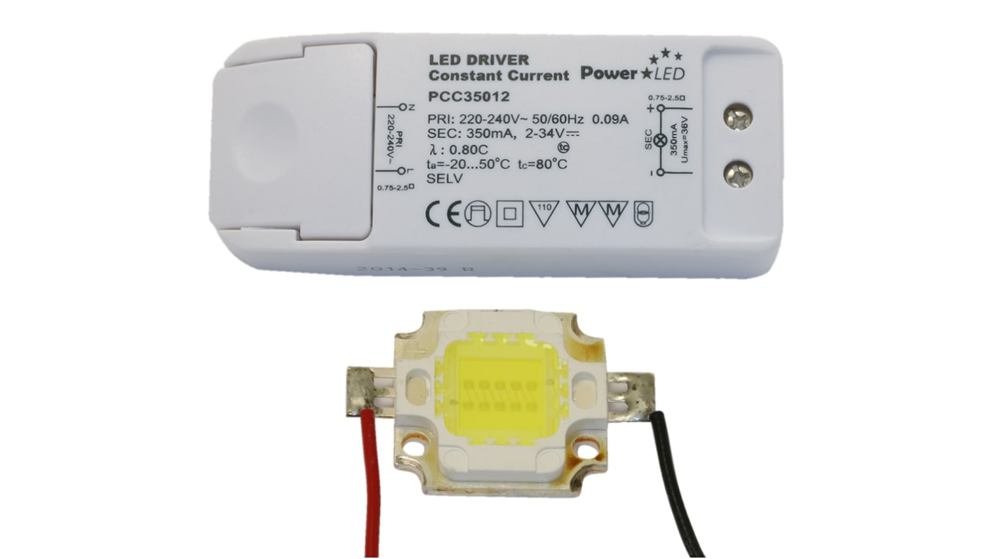 PowerLED LED-Beleuchtungs-Kit, Weiß, Flutlicht, Bergbauleuchte, Straßenbeleuchtung