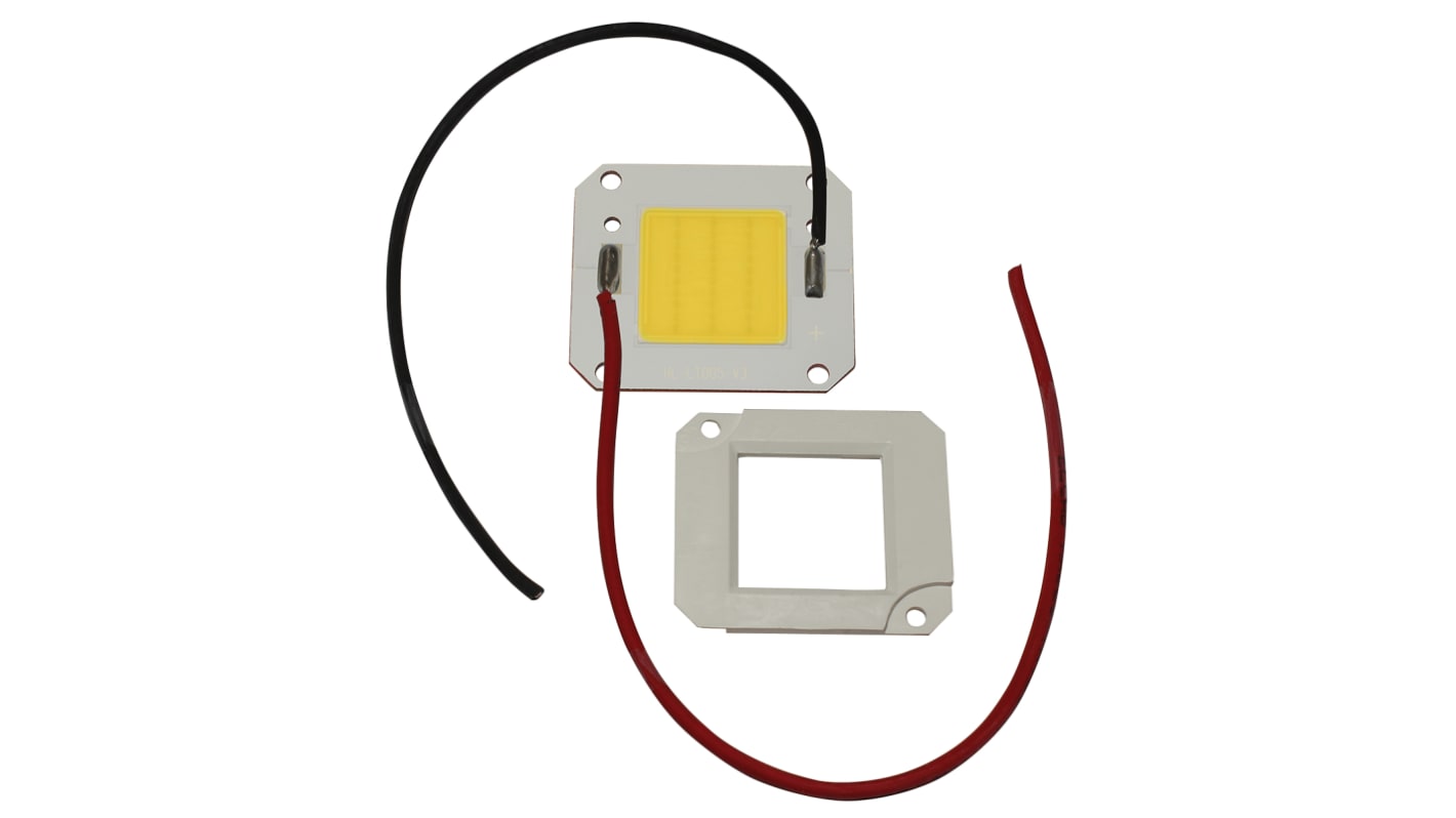 Dioda LED COB, 31,5 V, 1200 (Max.)mA, Biały, 30W, 120°