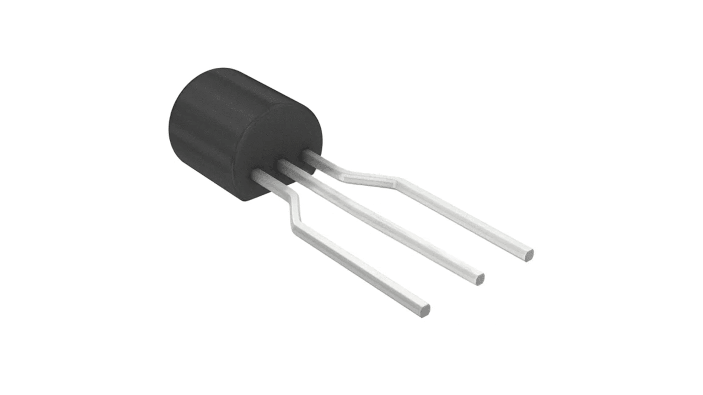 onsemi 2N7000-D26Z N-Kanal, THT MOSFET 60 V / 200 mA 400 mW, 3-Pin TO-92