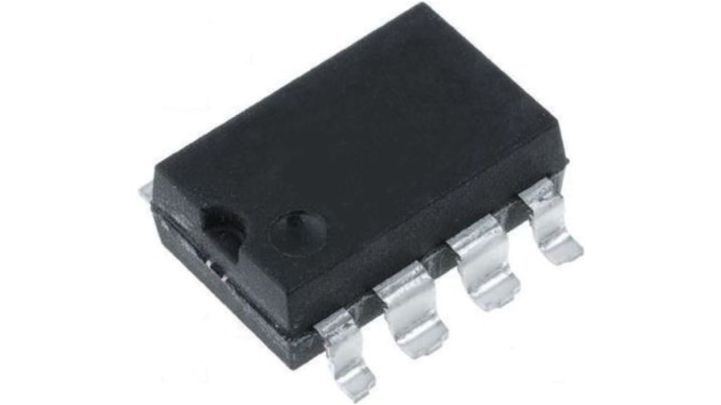 onsemi, 6N136SDM DC Input Phototransistor Output Optocoupler, Surface Mount, 8-Pin DIP