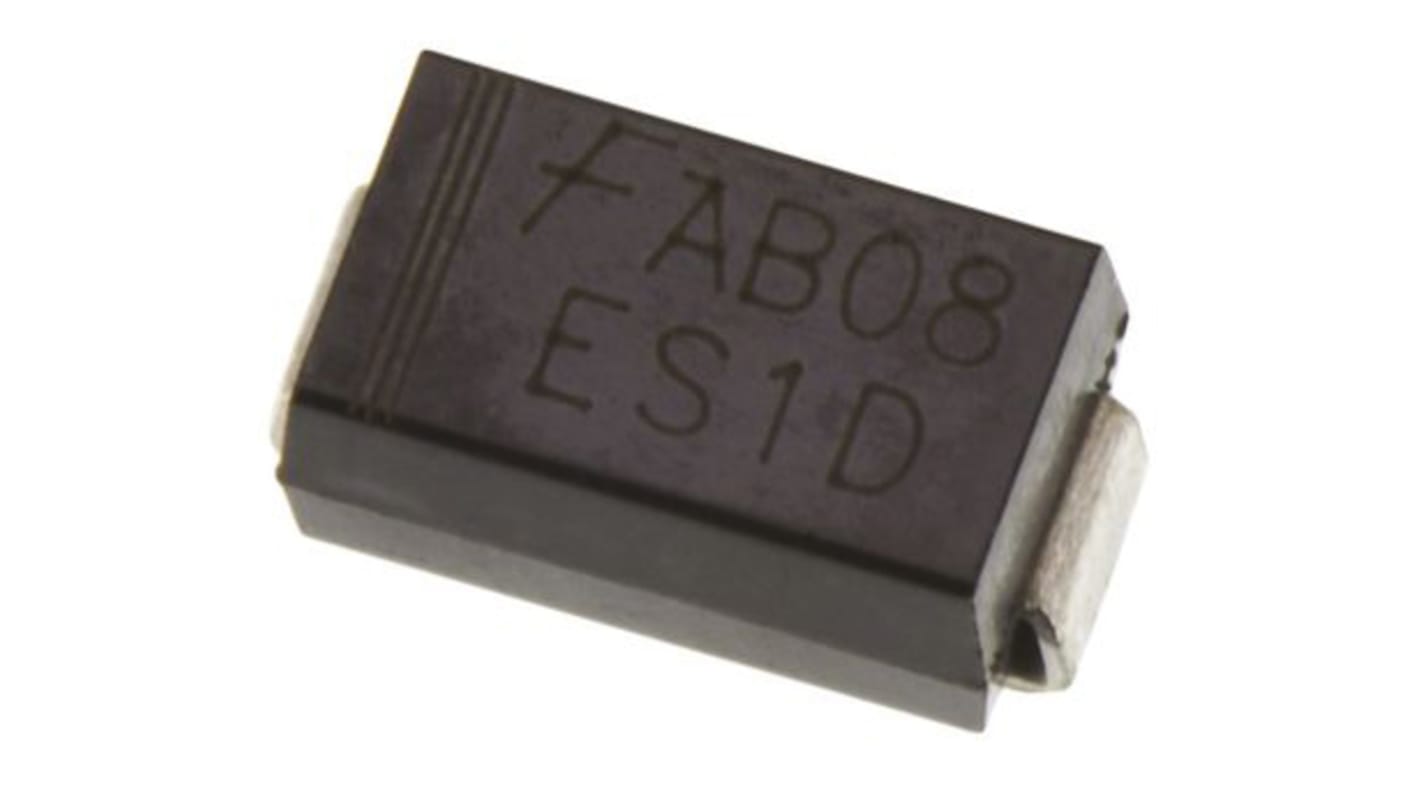 onsemi 20V 1A, Schottky Diode, 2-Pin DO-214AC SS12