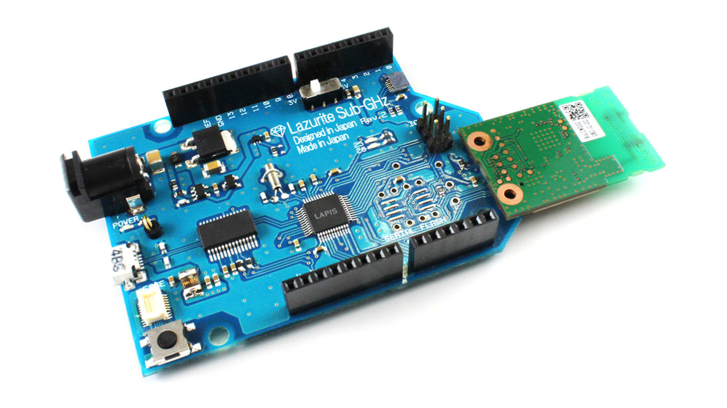 Lapis Arduino互換シールド, 評価キット, Arduino 用, Lazurite Sub-GHz