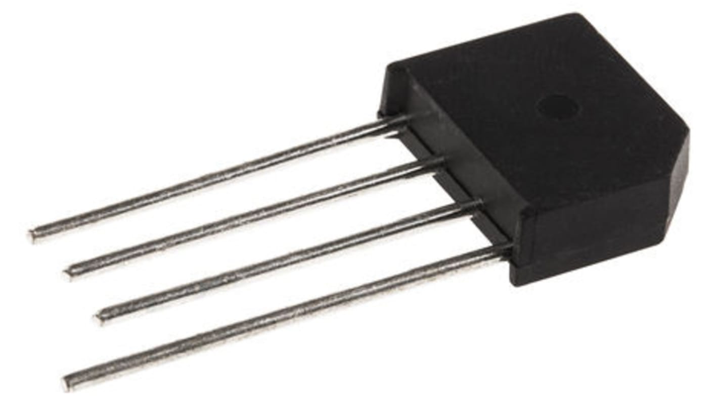 Vishay Bridge Rectifier, 4A, 100V, 4-Pin