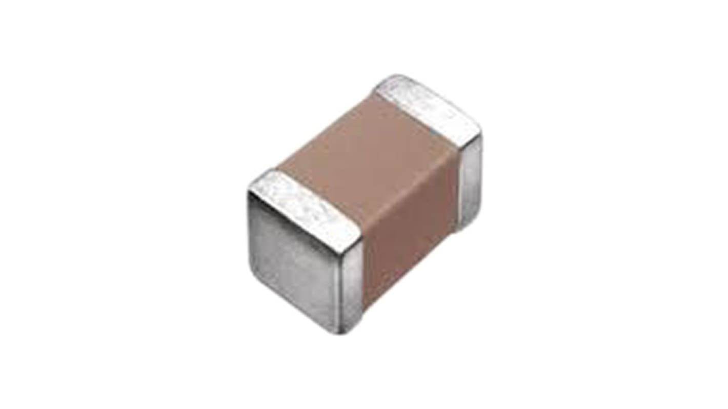 TDK 100nF Multilayer Ceramic Capacitor MLCC, 450V dc V, ±10% , SMD