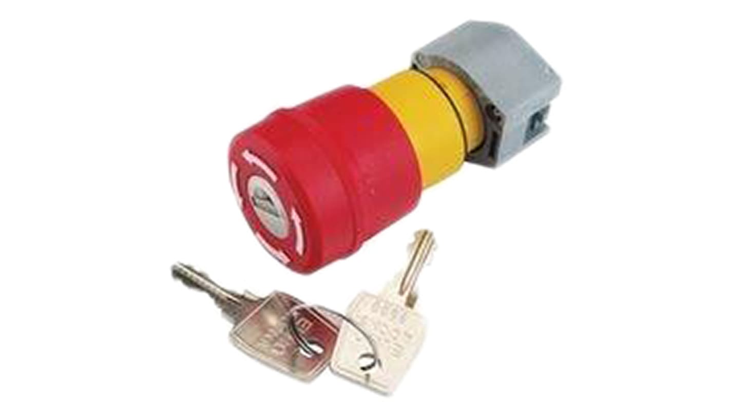 EAO, Key Release, Emergency Stop Push Button Head