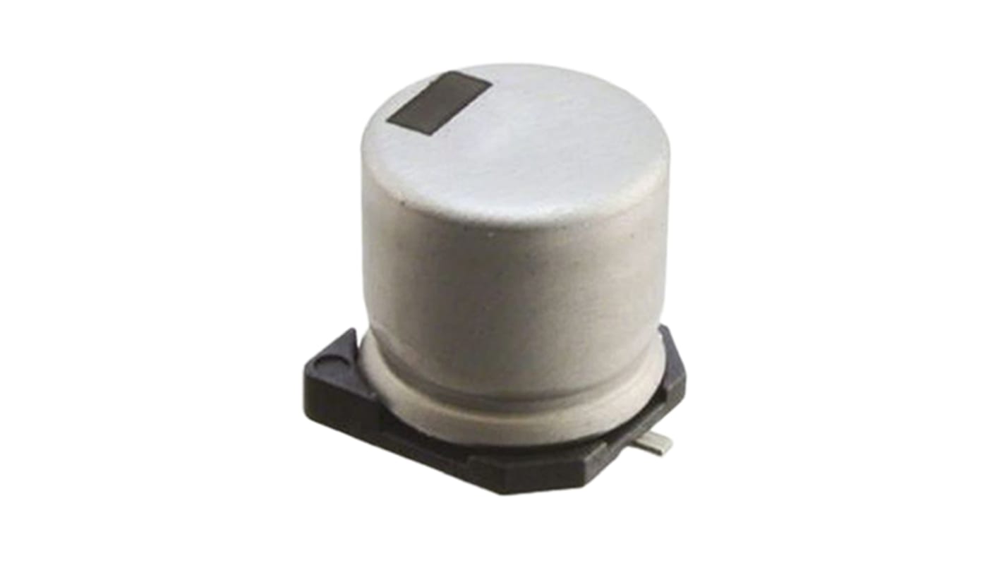 Vishay 100μF,50V dc コンデンサ, 表面実装 ±20%, -55°Cから +150°C