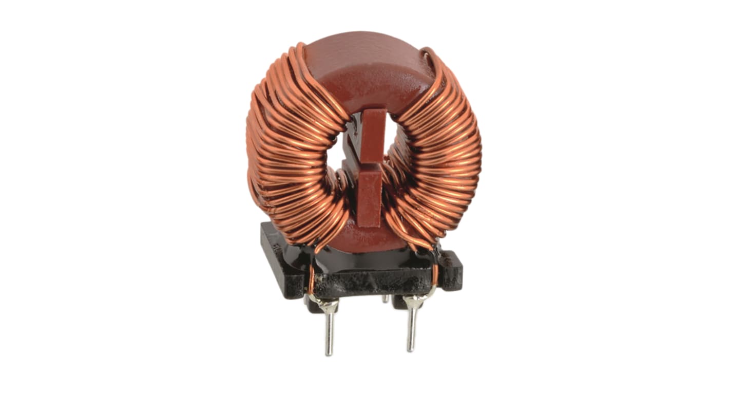 Wurth Elektronik 共模电感, 2 x 4 mH, 最大1.5 A, 15.8 x 7.8 x 18mm, -40°c → +125°c, WE-CMB系列