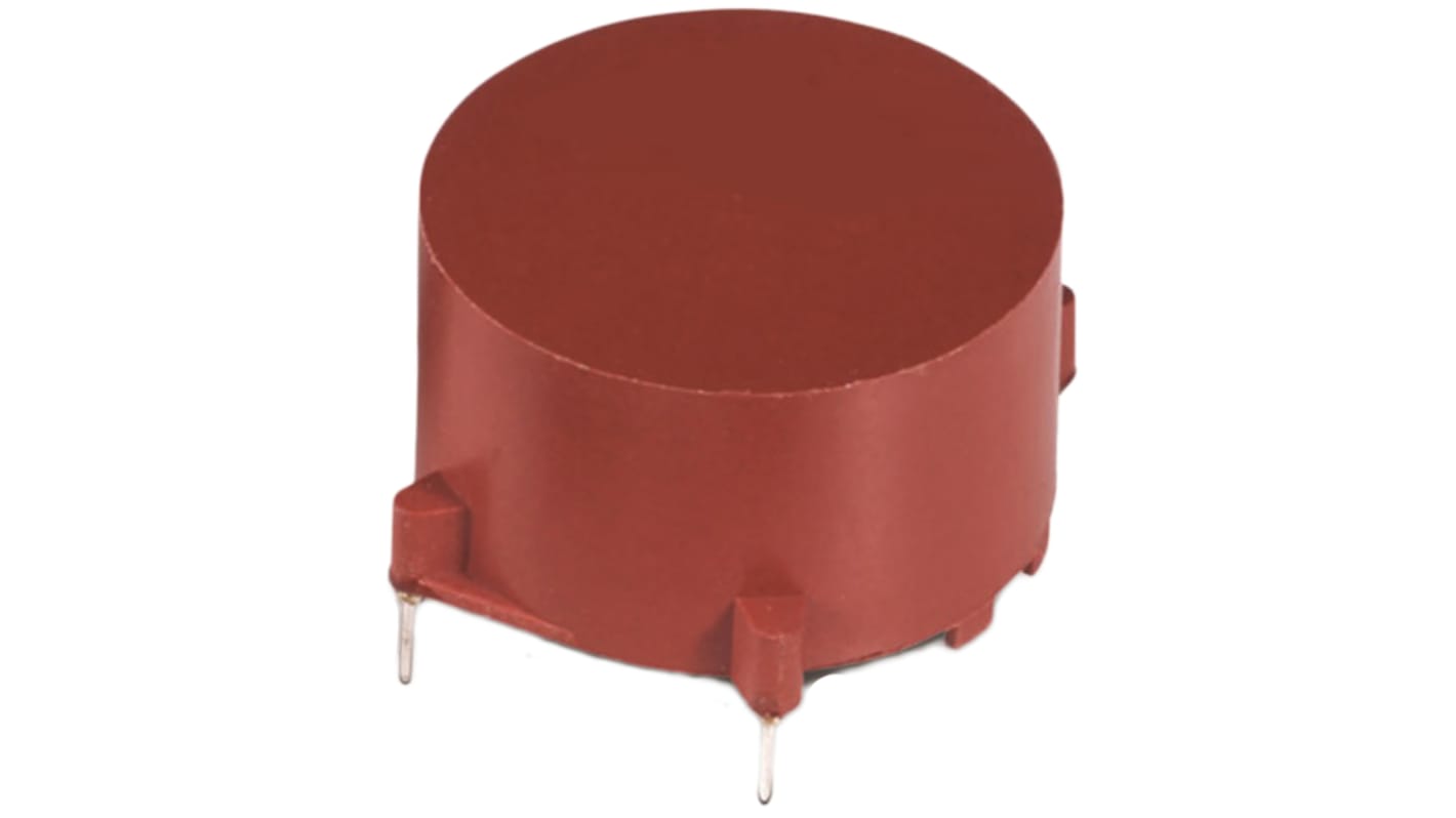 Wurth Elektronik 共模电感, 2 x 10 mH, 250 mΩ, 最大1.3 A, 23 (Dia.) x 14.5mm, -40°c → +125°c, WE-LF系列