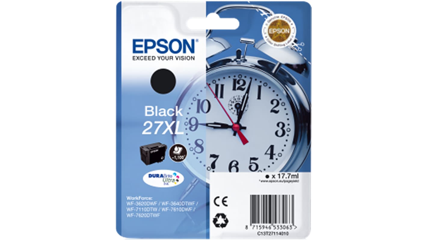 Epson 27XL Black Ink Cartridge