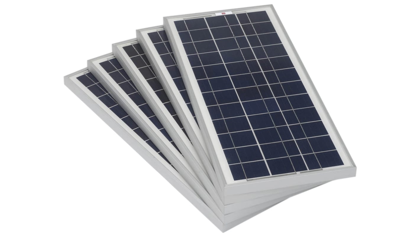 RS PRO 20W Polycrystalline solar panel