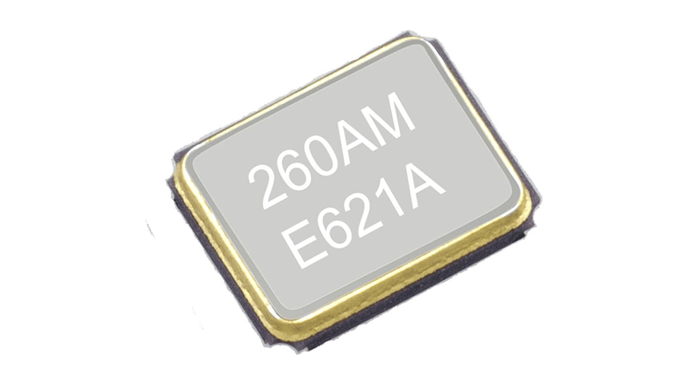 Epson 16MHz Quarzmodul, Oberflächenmontage, ±10ppm, 6pF, B. 2mm, H. 0.55mm, L. 2.5mm, FA-20H, 4-Pin