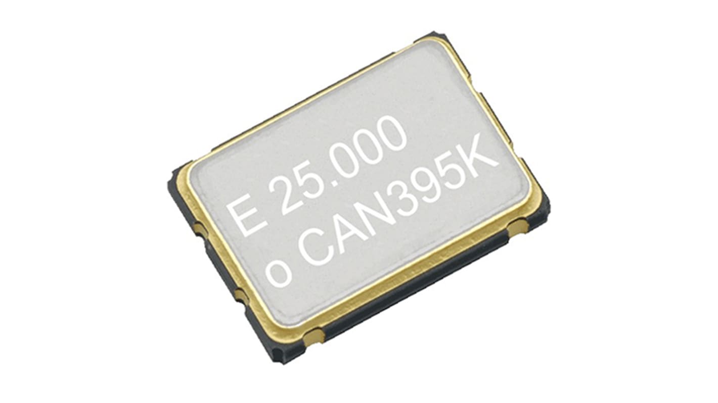 Epson Oszillator,XO, 24.576MHz, CMOS, 4-Pin, Oberflächenmontage, 7 x 5 x 1.3mm