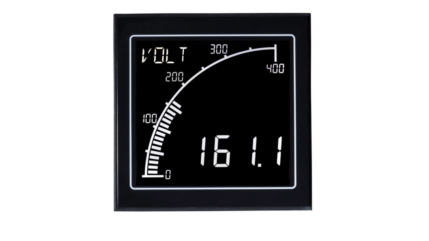 Trumeter Digital Voltmeter DC, LCD Display 4-Digits 0.1 %
