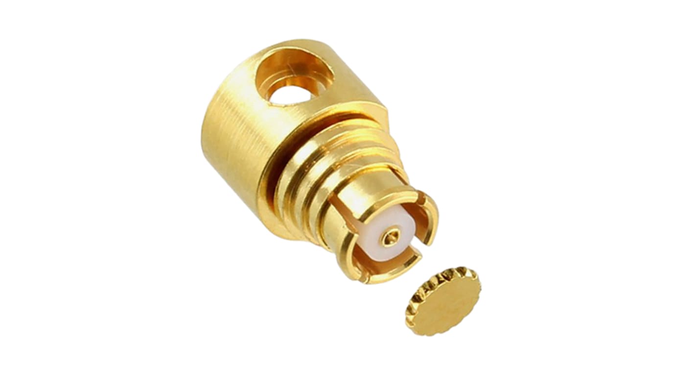 Molex, jack PCB Mount SMP Connector, 50Ω, Solder Termination, Right Angle Body