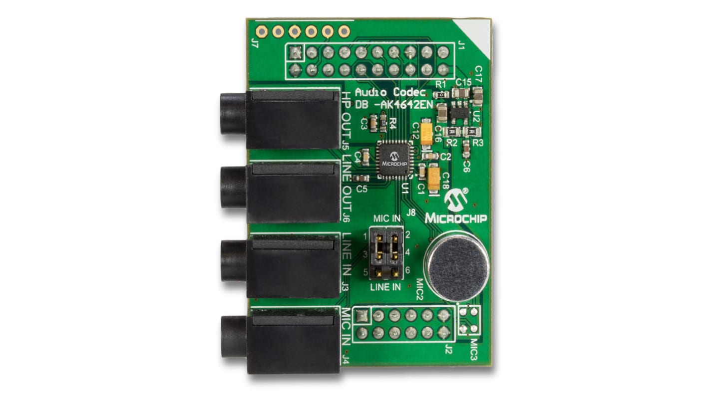 Microchip AC320100, PIC32 Audio Codec Daughter Card Audio Codec Daughter Board