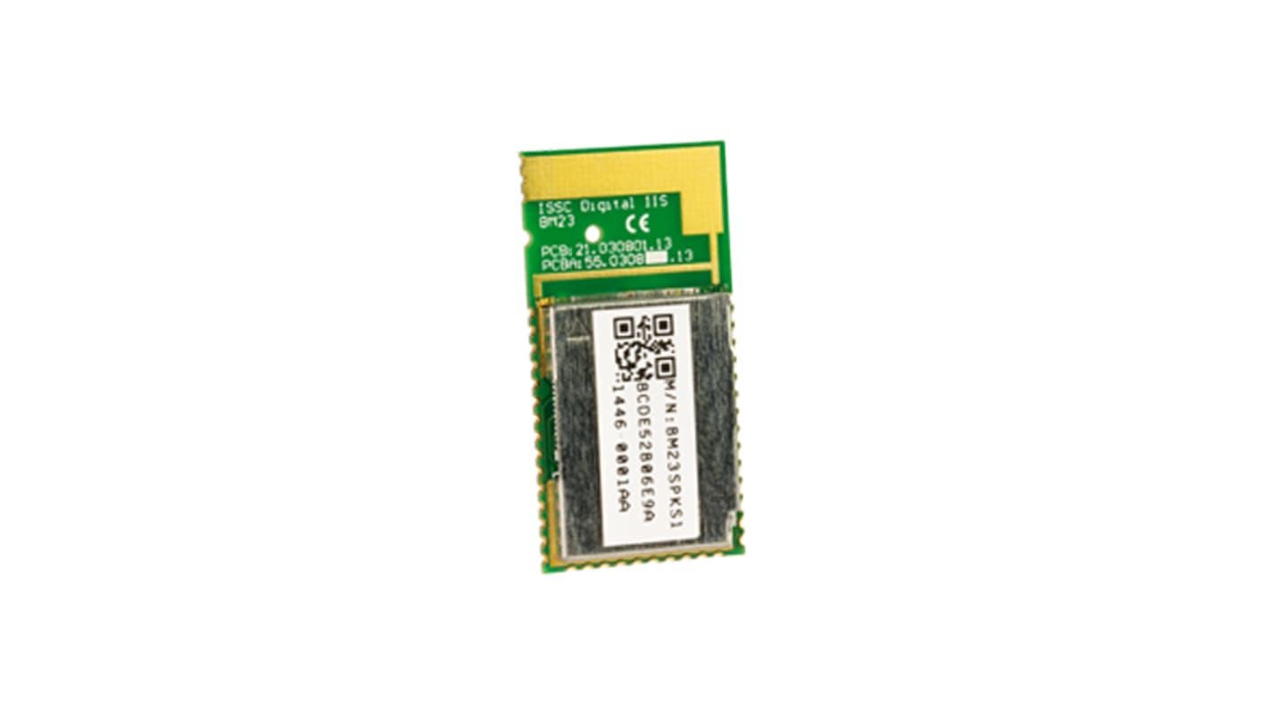 Chip Bluetooth v4.1 Microchip, Classe 2, +4dBm