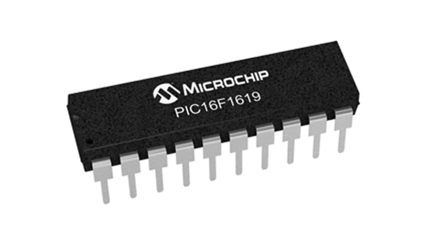 Microchip Mikrocontroller PIC16LF PIC 8bit THT 14 kB PDIP 20-Pin 32MHz 1024 kB RAM