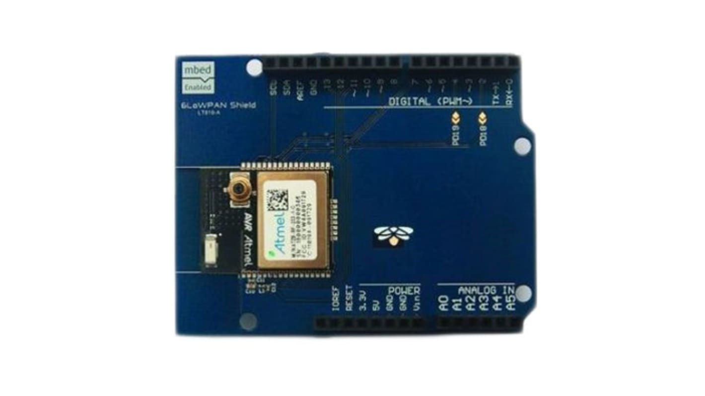 L-TEK Elektronika 6LoWPAN 屏蔽模块, Arduino屏蔽套件, A00158处理器
