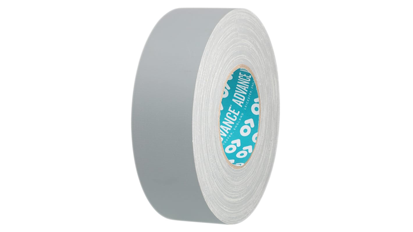 Advance Tapes AT160 Cloth Tape, 50m x 19mm, Grey, Matt Finish