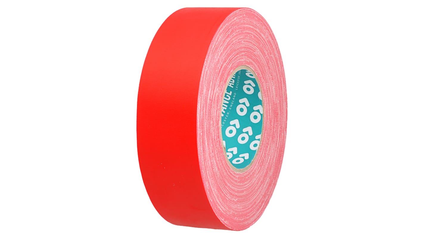 Advance Tapes AT160 Cloth Tape, 50m x 12mm, Red, Matt Finish