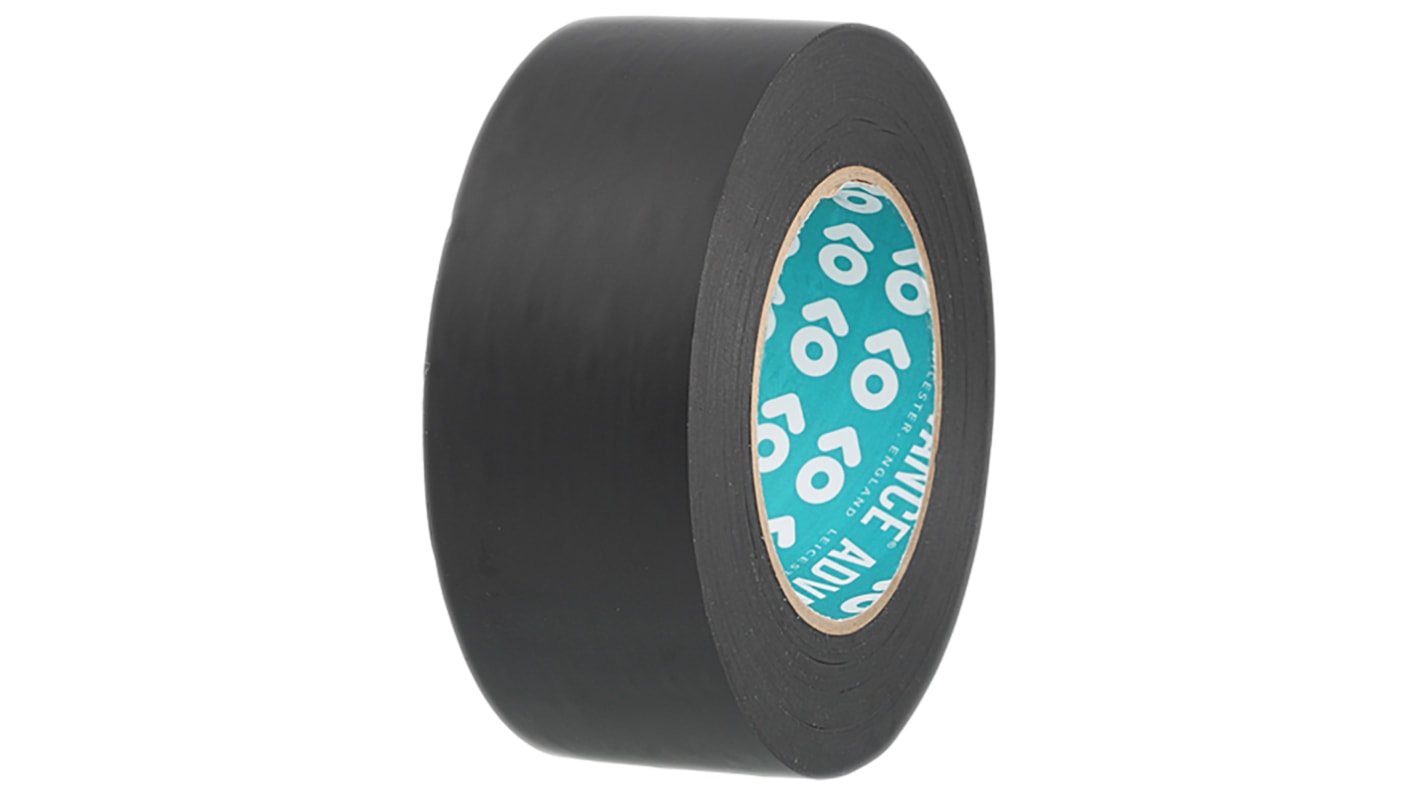 Advance Tapes Black PVC Electrical Tape, 38mm x 33m