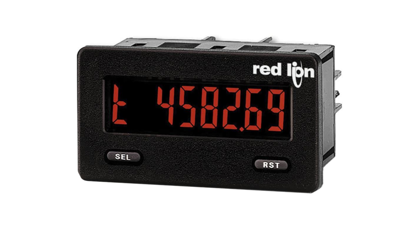 Rs-Online Contatore elettronico Red Lion Ore display LCD 7 cifre 9 → 28 V c.c