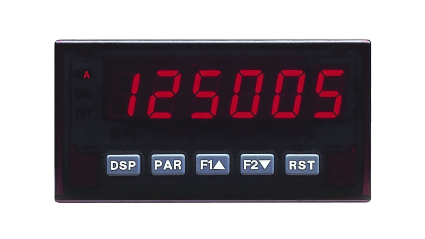 Rs-Online Contatore elettronico Red Lion display LED 5 cifre 85 → 250 V c.a