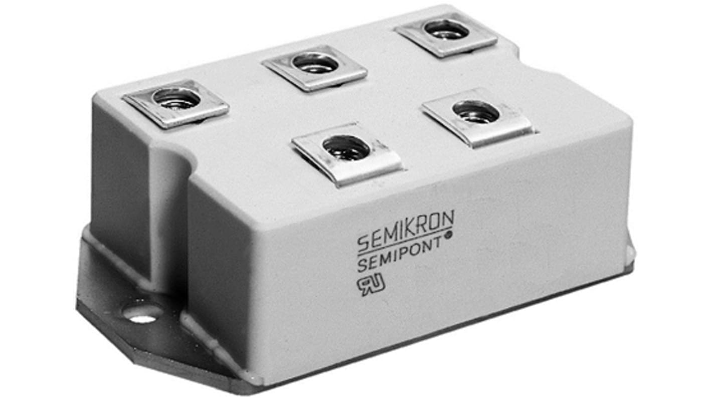 独特の素材 Semikron Danfoss 整流用 ブリッジダイオード 150A, 1600V, 94 x アンプ