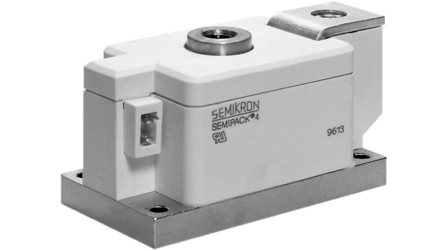 Semikron Danfoss 面板整流二极管, 600A, 1600V, A 43a, 7针, 单路