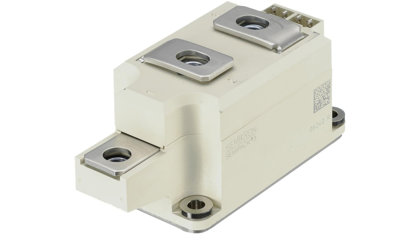 Semikron Danfoss 可控硅模块, SCR, T 40, 面板安装, 最大栅极触发电流100mA