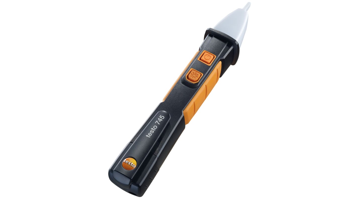 Testo 745 Berührungsloser Spannungsprüfer, 12V ac bis 1000V ac, ISO-kalibriert