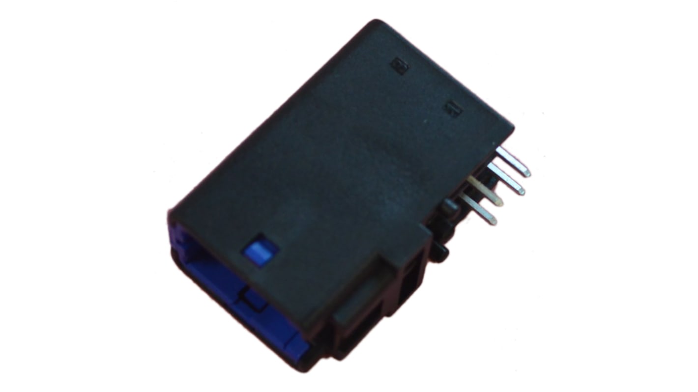 JST JWPS Series Straight Through Hole PCB Header, 4 Contact(s), 4.0mm Pitch, 2 Row(s), Shrouded