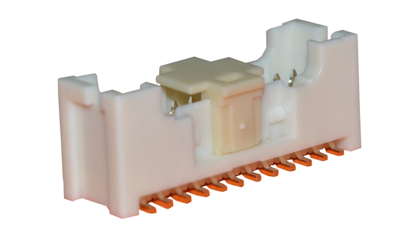 JST PUD Series Straight Surface Mount PCB Header, 24 Contact(s), 2.0mm Pitch, 2 Row(s), Shrouded