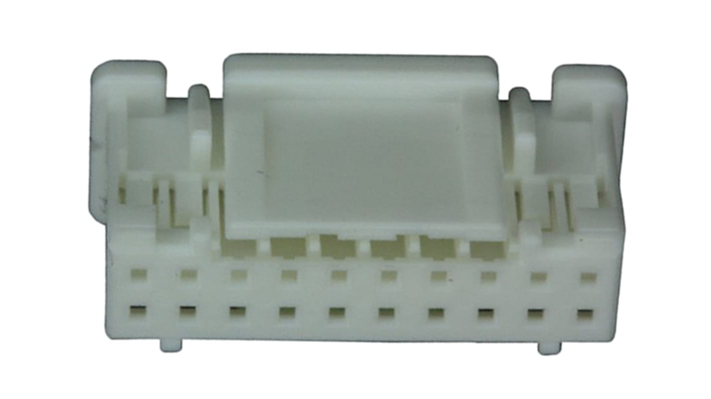 JST, PUD Female Connector Housing, 2mm Pitch, 20 Way, 2 Row