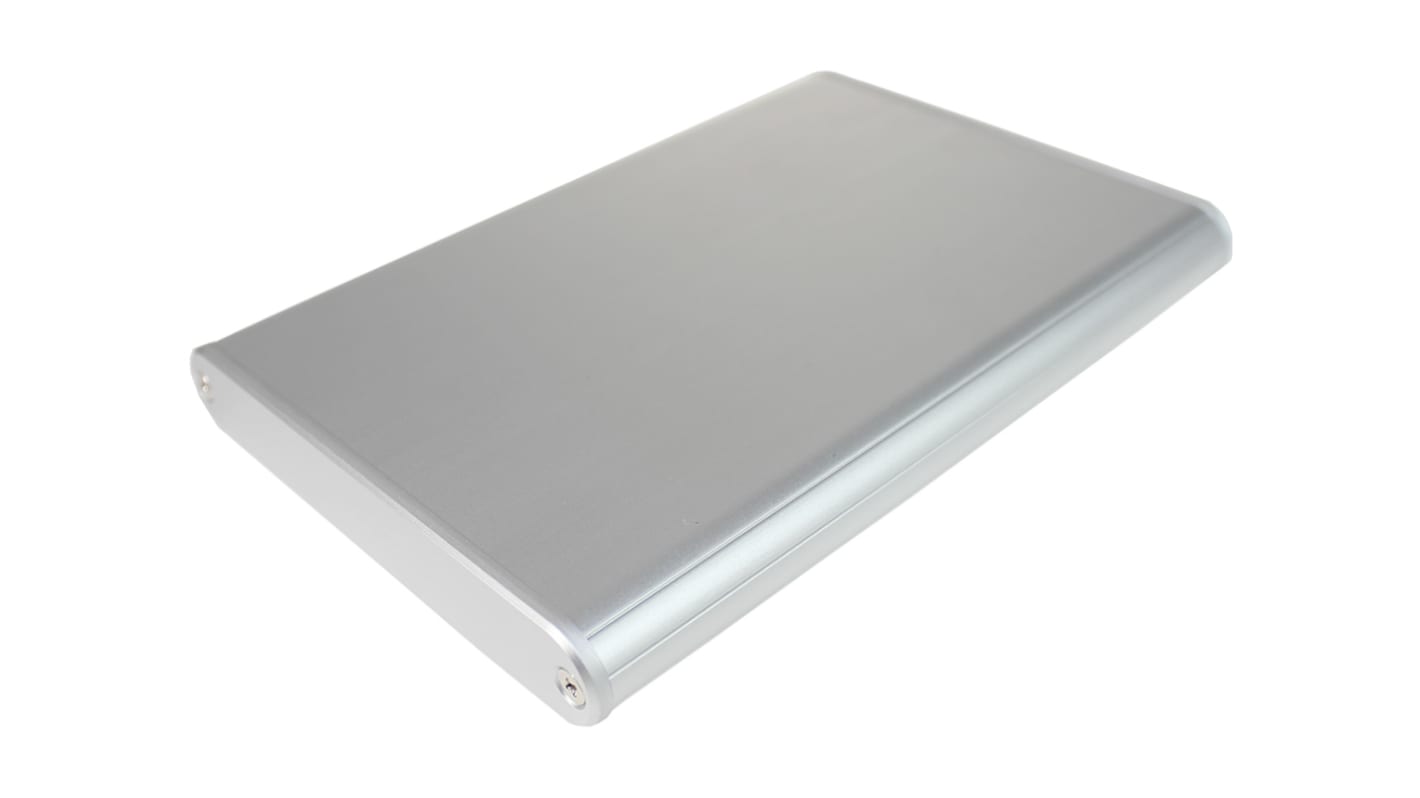 Takachi Electric Industrial MXA Series Silver Aluminium Handheld Enclosure, 144 x 100 x 16mm