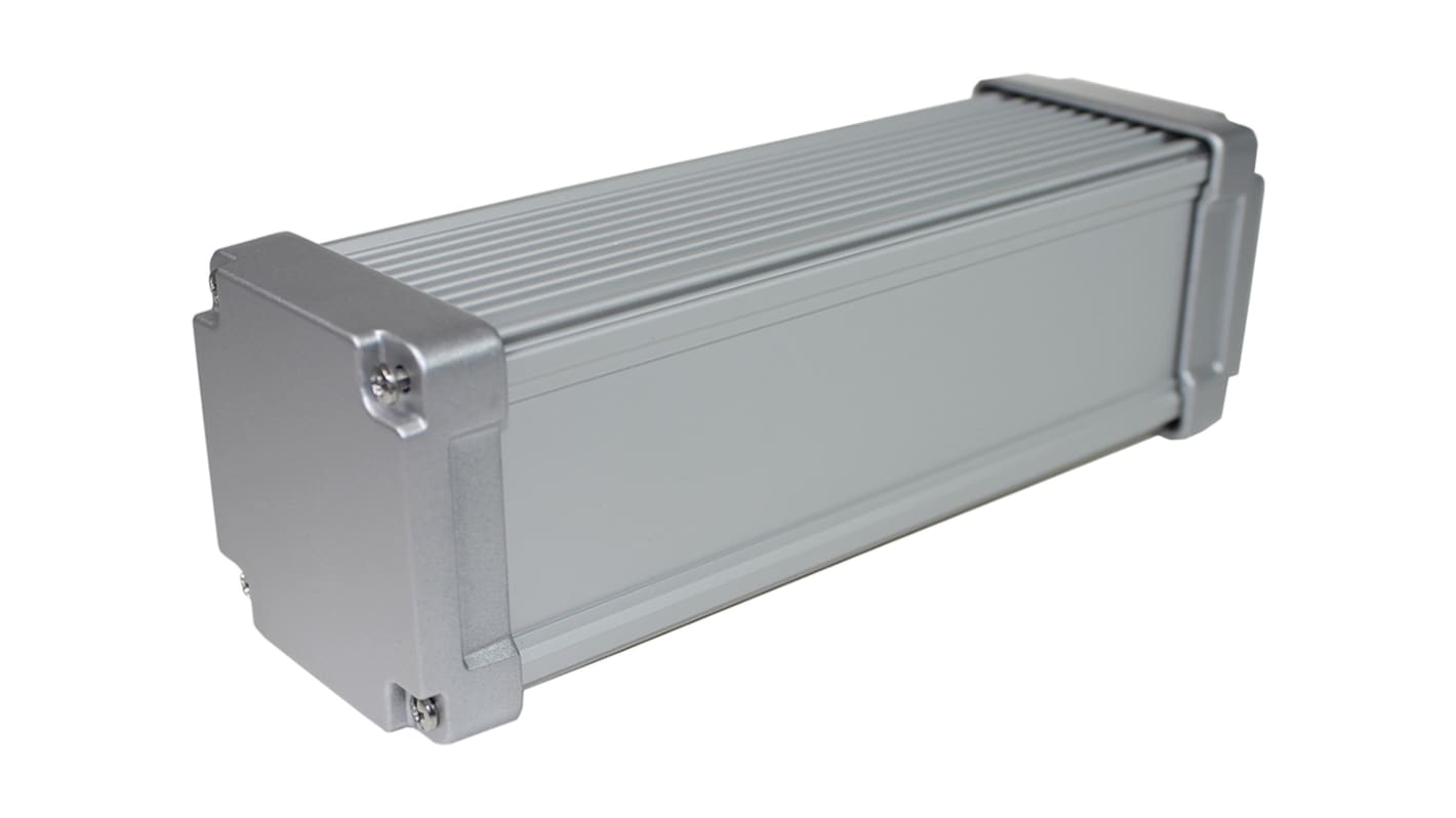 Takachi Electric Industrial AWN Silver Aluminium Heat Sink Case, 200 x 65.8 x 65.8mm