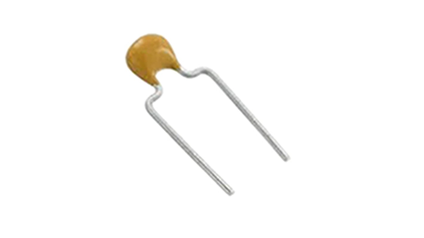 KEMET, Goldmax 300, THT MLCC, Vielschicht Keramikkondensator C0G, 10nF ±5% / 630V dc
