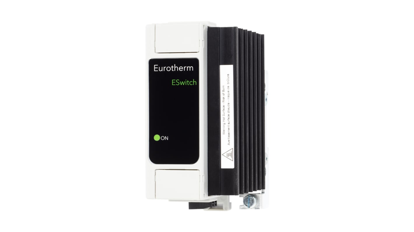 Eurotherm 电源继电器固态继电器, 直流型开关, 最大负载25 A, 240 V, 最大控制32 V 直流, DIN导轨安装