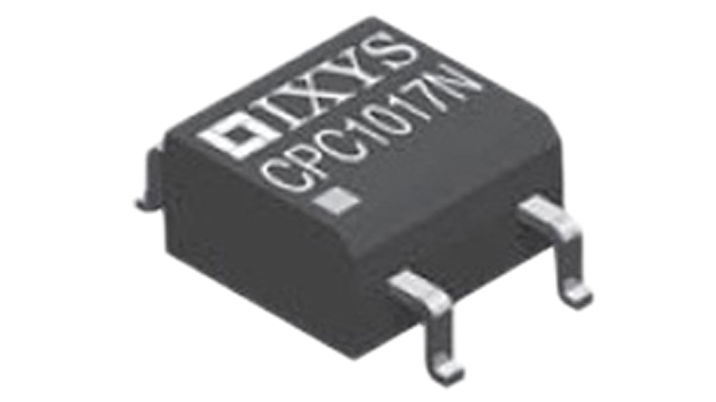 Relé de estado sólido IXYS de 1 polo, contactos SPST, 100 mA máx., montaje en PCB