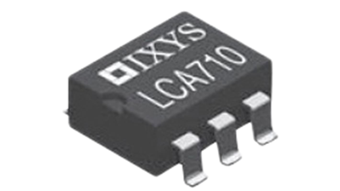 Relé de estado sólido IXYS de 1 polo, contactos SPST, 1 A, 1,8 A máx., montaje en PCB