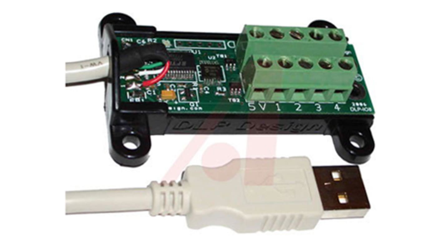 DLP DESIGN INC 模拟，数字式输入8通道USB数据采集器 DLP-IO8-G