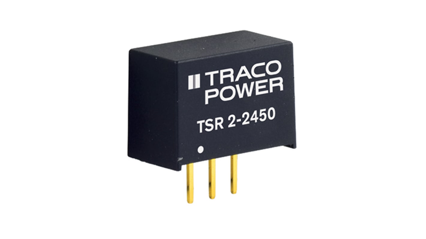 Regolatore switching TRACOPOWER, ingresso 3 → 5.5V cc, uscita 1.5V cc, 2A