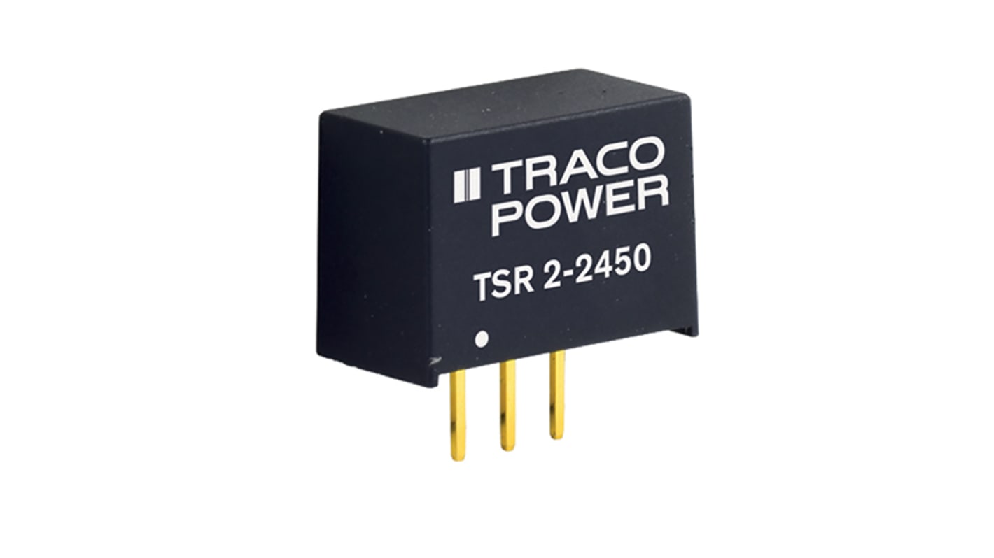 Régulateur de commutation TRACOPOWER, TSR 2, entrée 3.8 → 5.5V c.c., sortie 2.5V c.c., 2A