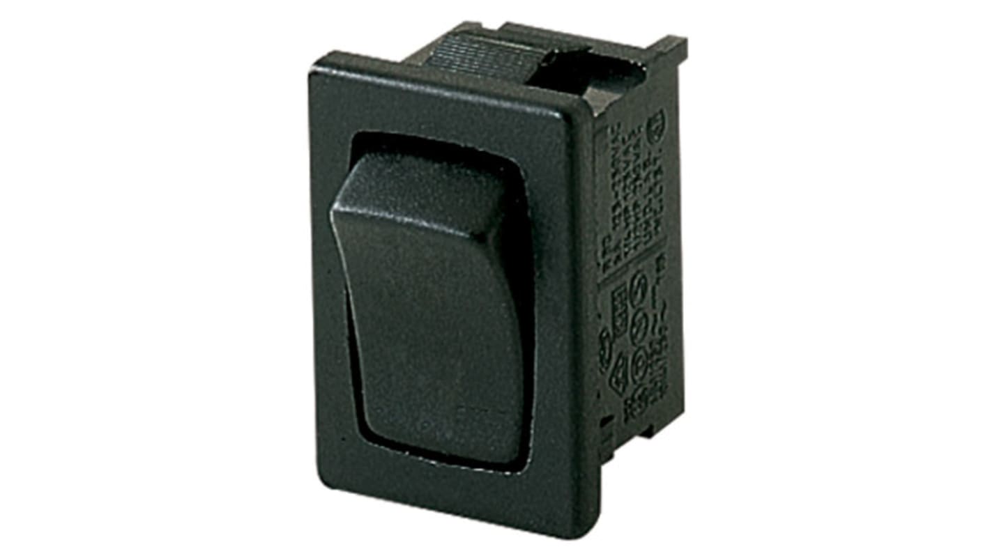 Marquardt SPST, On-Off Rocker Switch Panel Mount