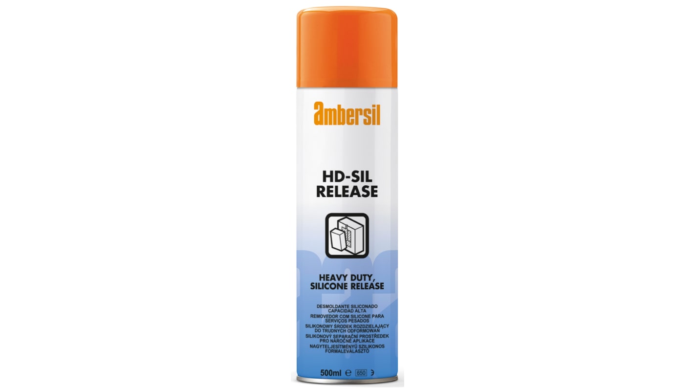 Ambersil 500 ml Silicone Mould Release Agent Plastic, Rubber +200°C