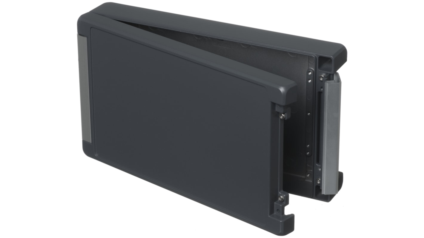 Bopla 铝屏蔽外壳, IP66, IP68, IP69, IK07, IK08, 石墨灰色, 299 x 173 x 60mm, Bocube Alu系列
