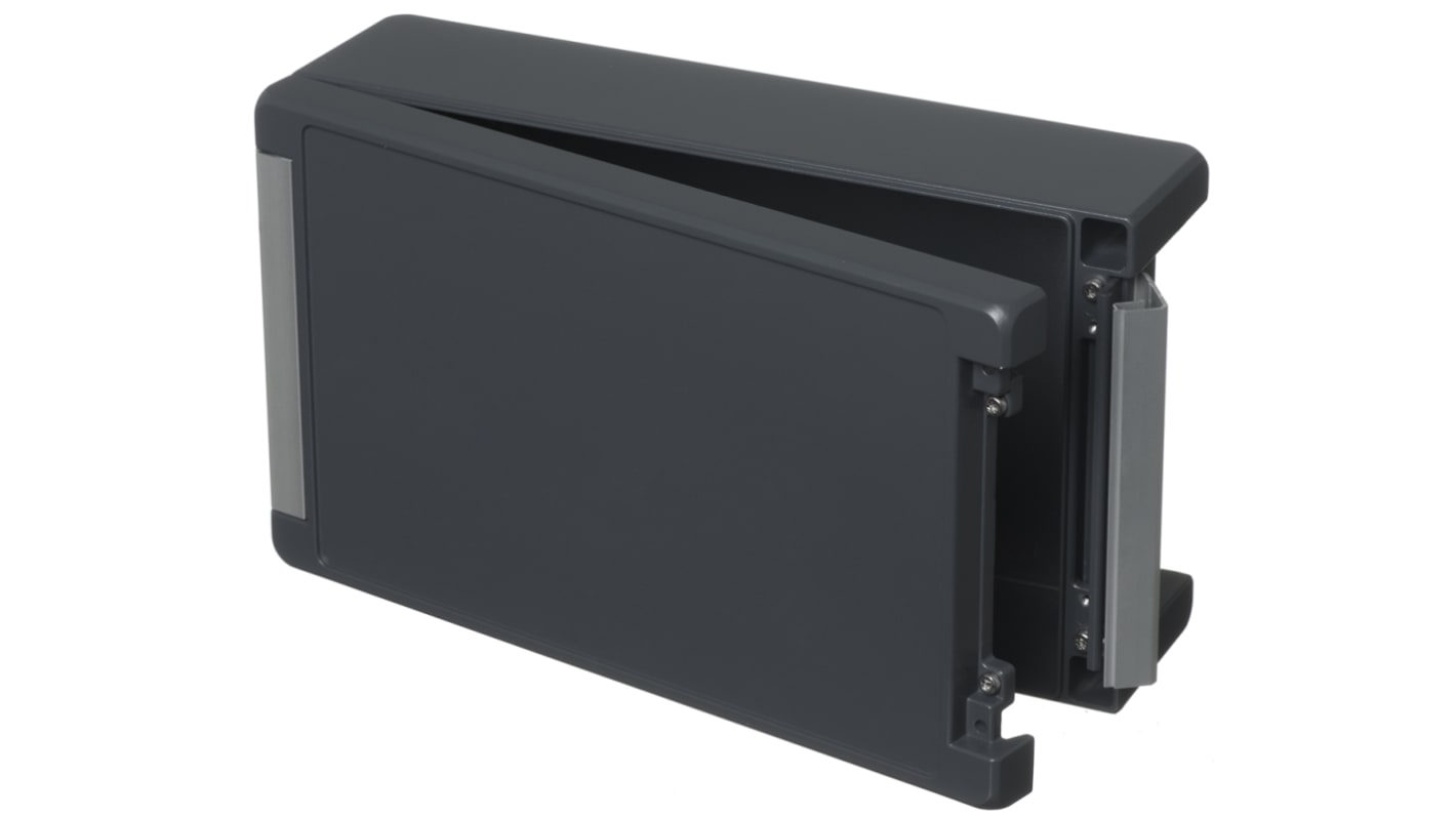 Bopla 铝屏蔽外壳, IP66, IP68, IP69, IK07, IK08, 石墨灰色, 299 x 173 x 90mm, Bocube Alu系列