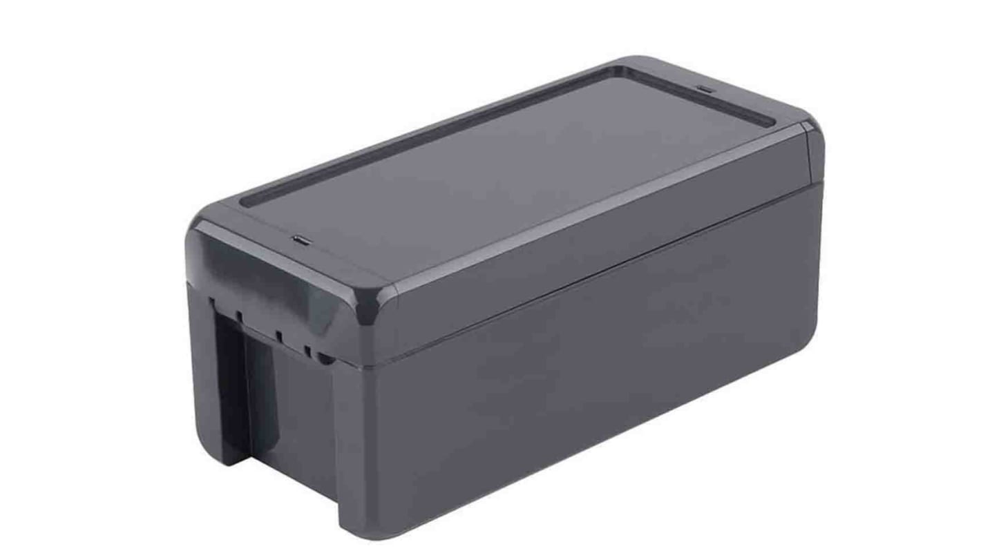 Bopla Bocube Series Graphite Grey ABS Enclosure, IP66, IP68, Graphite Grey Lid, 191 x 80 x 90mm