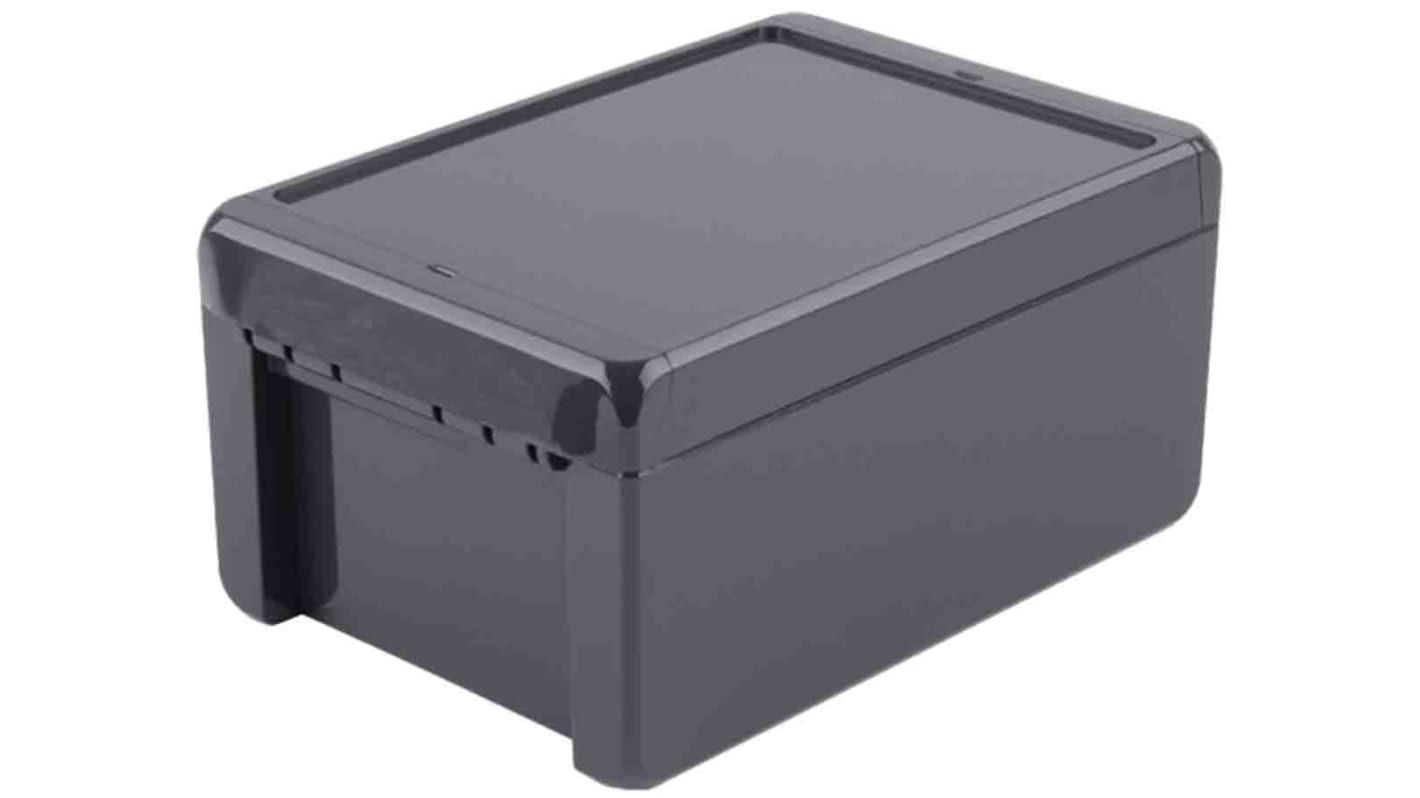 Bopla Bocube Series Graphite Grey ABS Enclosure, IP66, IP68, Graphite Grey Lid, 191 x 125 x 90mm