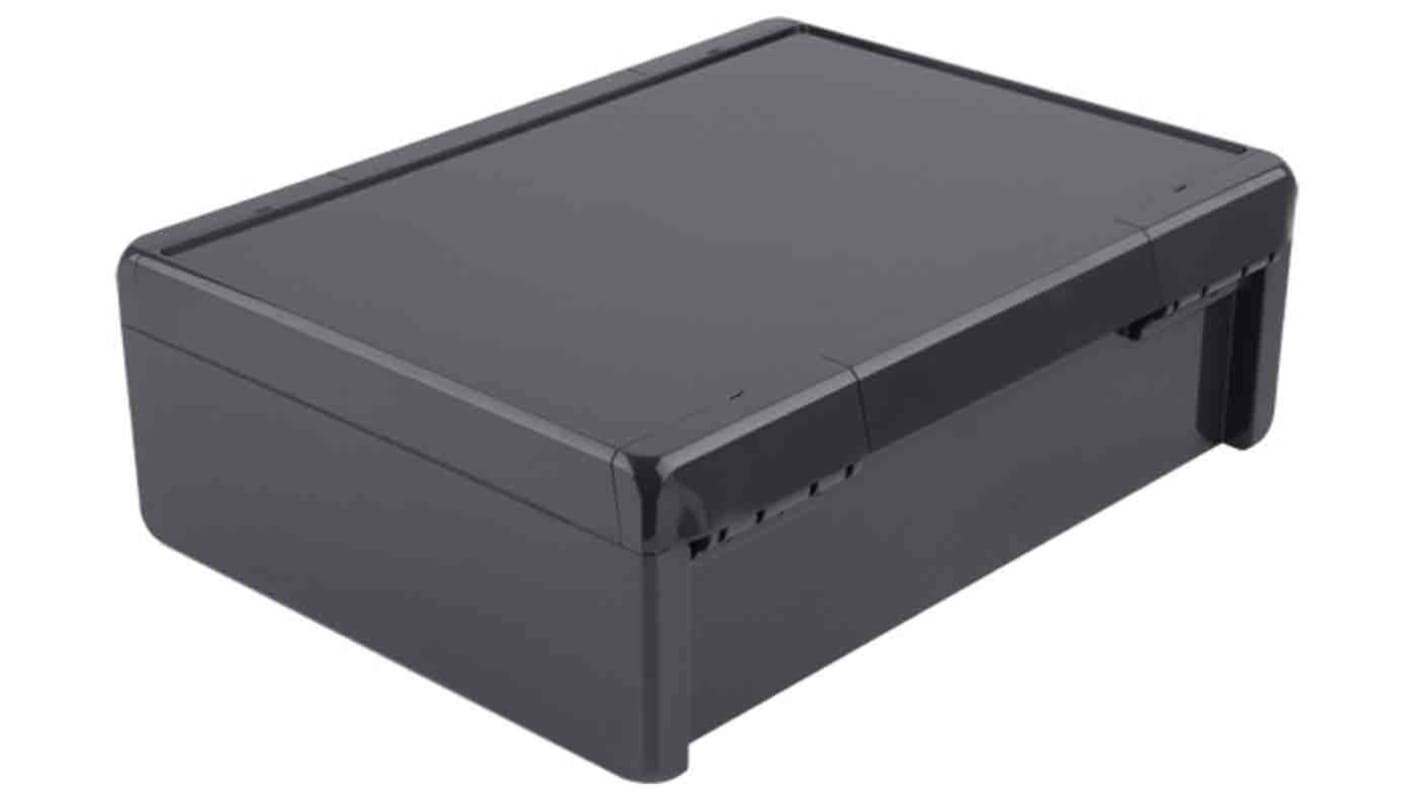 Bopla Bocube Series Graphite Grey ABS Enclosure, IP66, IP68, Light Grey Lid, 284 x 364 x 120mm